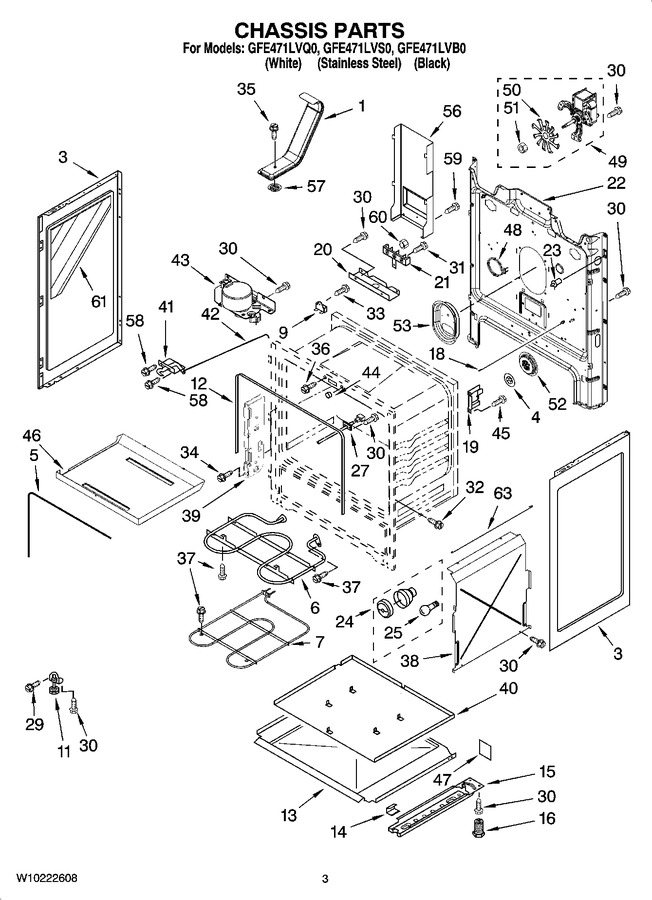 Diagram for GFE471LVS0