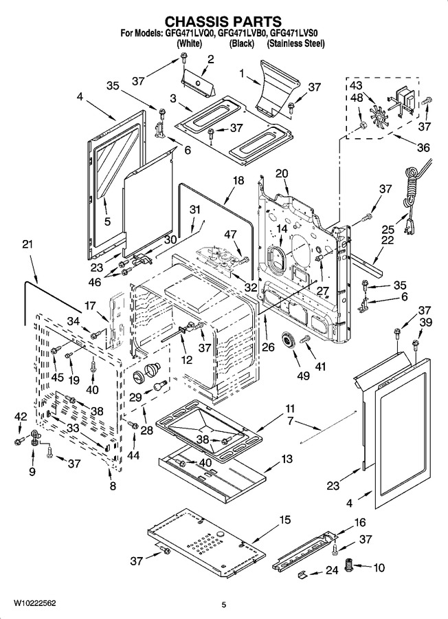 Diagram for GFG471LVB0