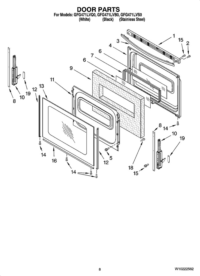 Diagram for GFG471LVQ0
