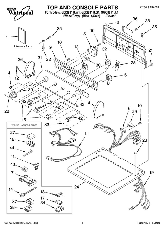 Diagram for GGQ8811LG1