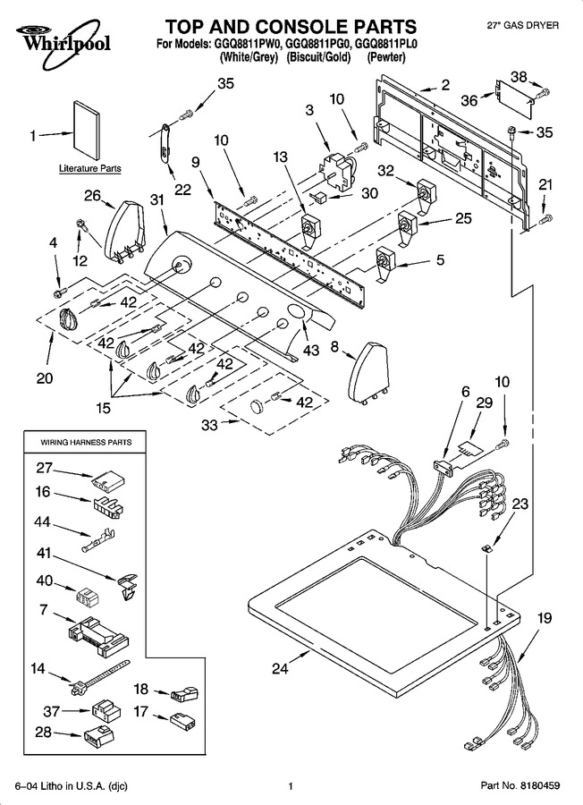 Diagram for GGQ8811PG0