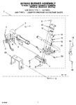 Diagram for 04 - 8576353 Burner Assembly, Optional Parts (not Included)