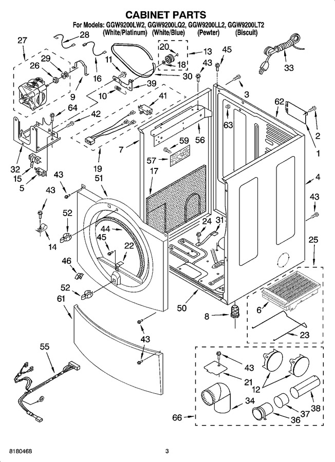 Diagram for GGW9200LT2