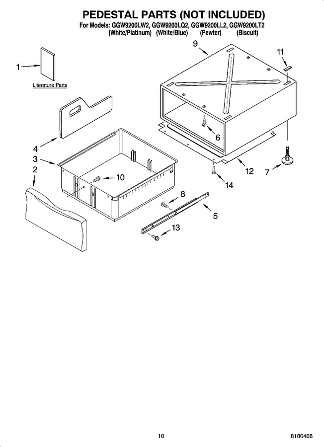 Diagram for GGW9200LQ2