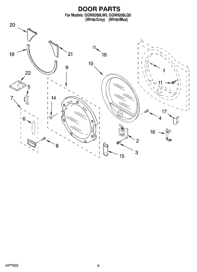 Diagram for GGW9200LQ0