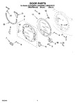 Diagram for 05 - Door Parts, Optional Parts (not Included)