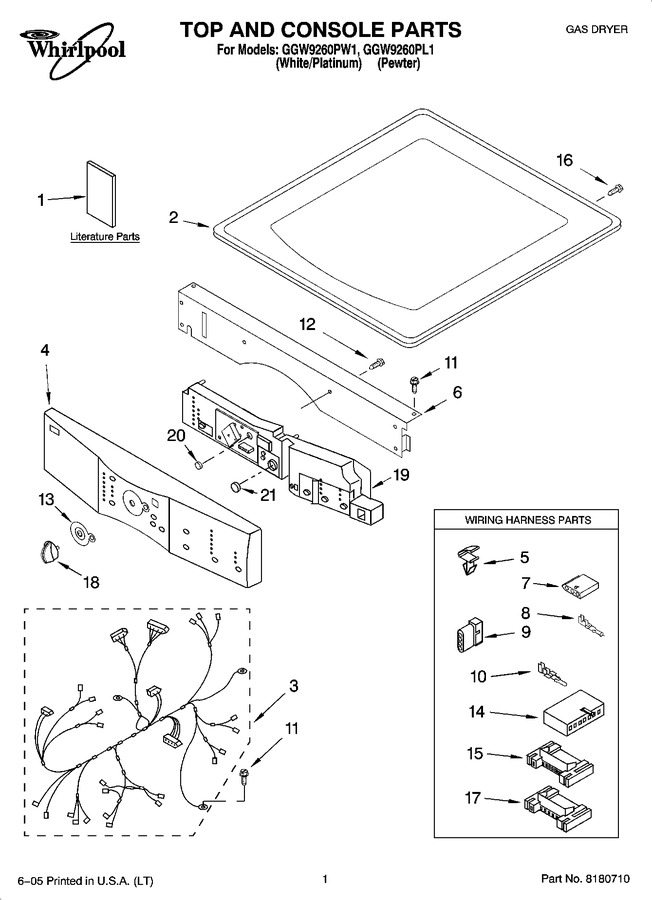 Diagram for GGW9260PL1