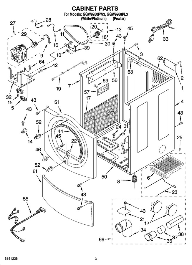 Diagram for GGW9260PL3