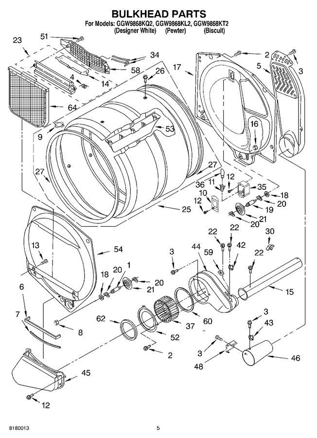 Diagram for GGW9868KL2