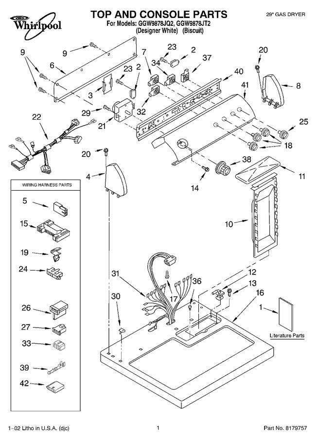 Diagram for GGW9878JQ2