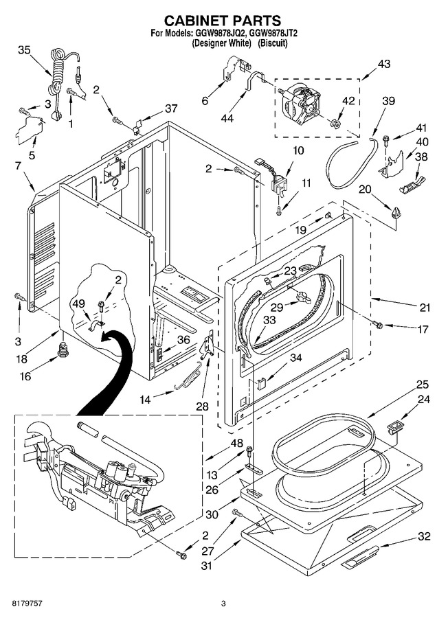 Diagram for GGW9878JT2