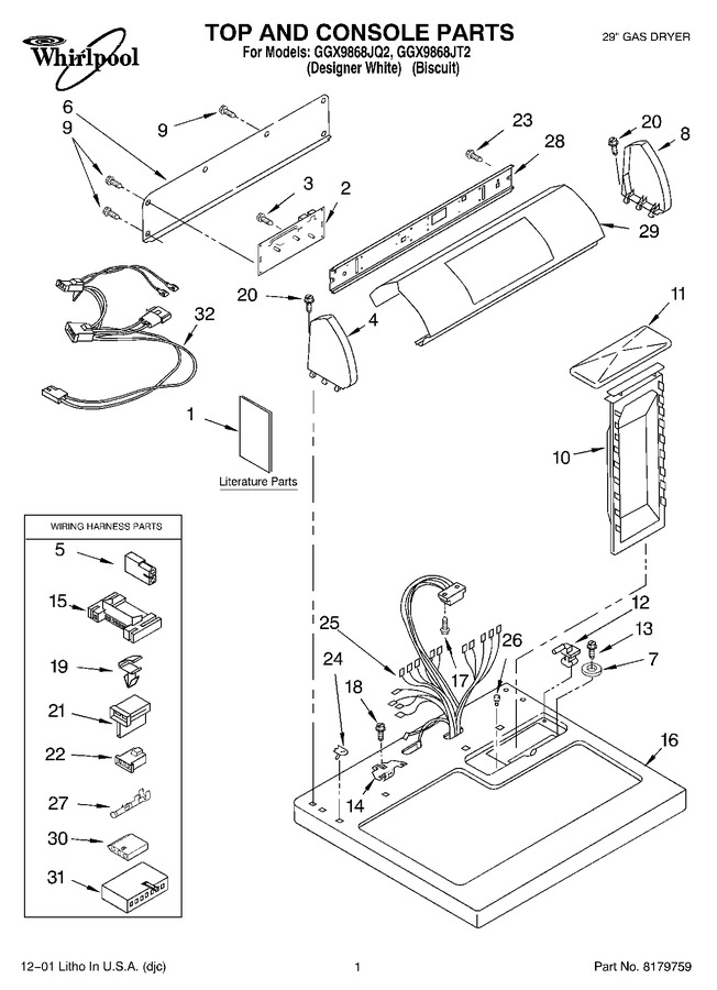 Diagram for GGX9868JT2