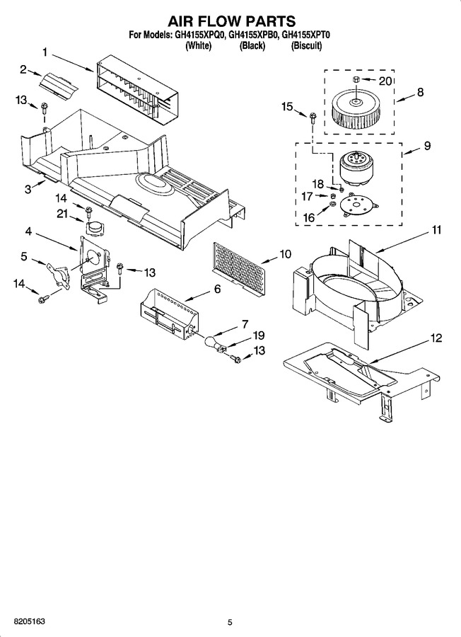 Diagram for GH4155XPQ0