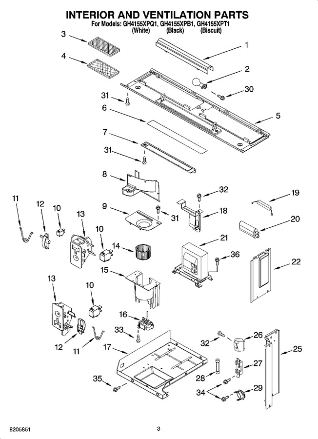 Diagram for GH4155XPT1
