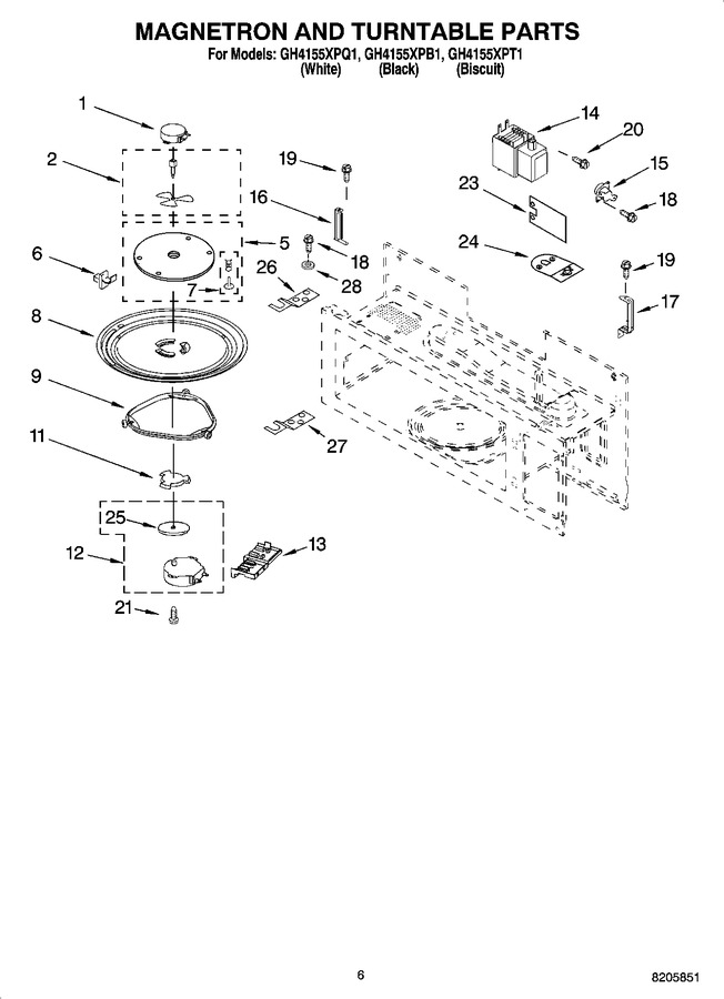 Diagram for GH4155XPB1