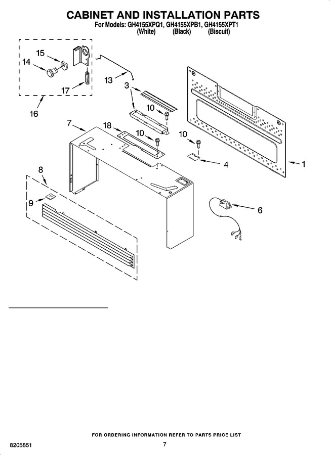 Diagram for GH4155XPT1