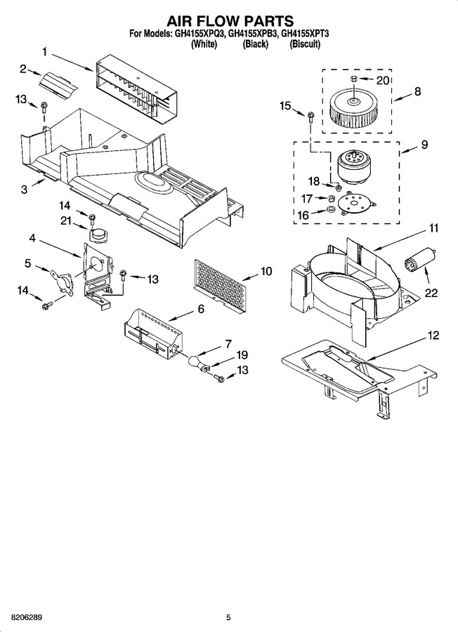Diagram for GH4155XPT3