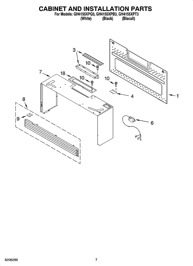 Diagram for GH4155XPQ3