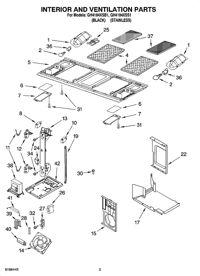 Diagram for GH4184XSS1