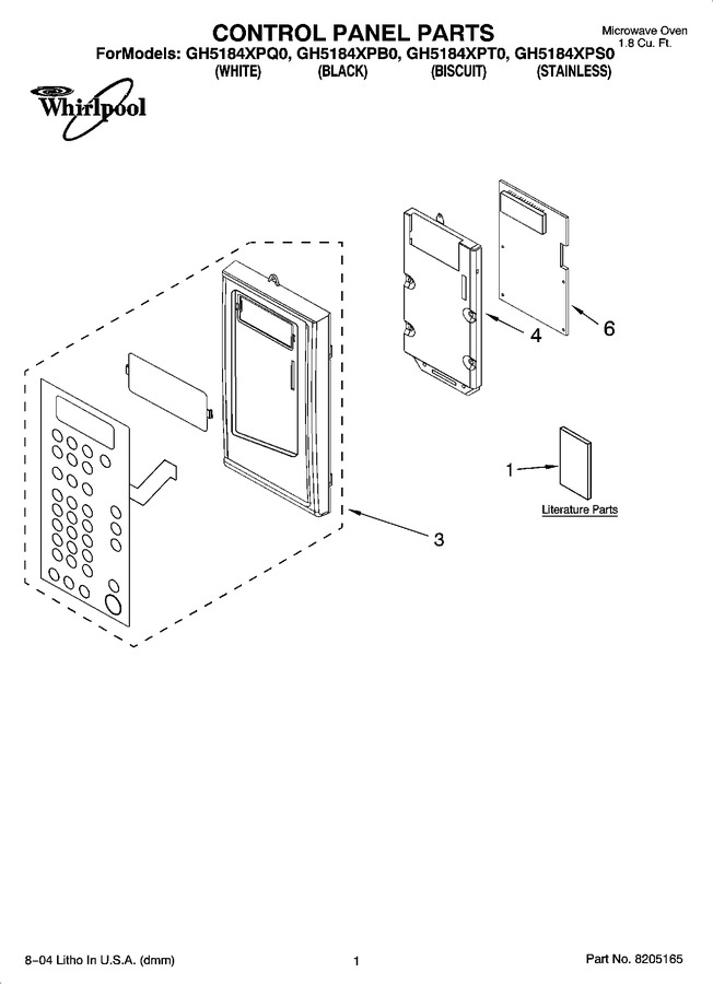 Diagram for GH5184XPB0
