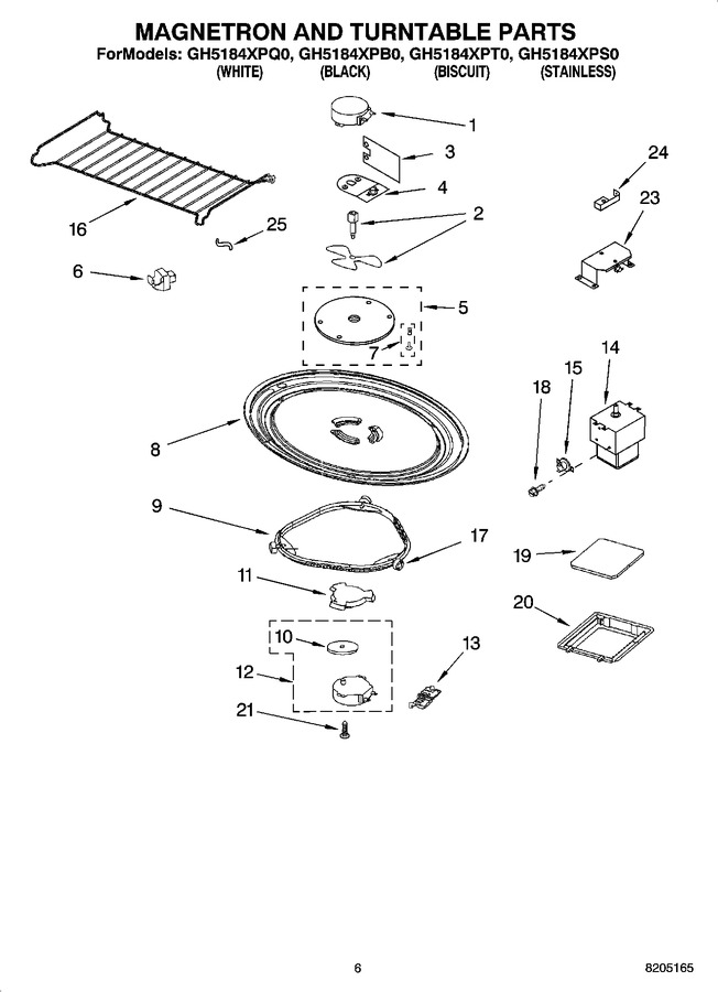 Diagram for GH5184XPT0
