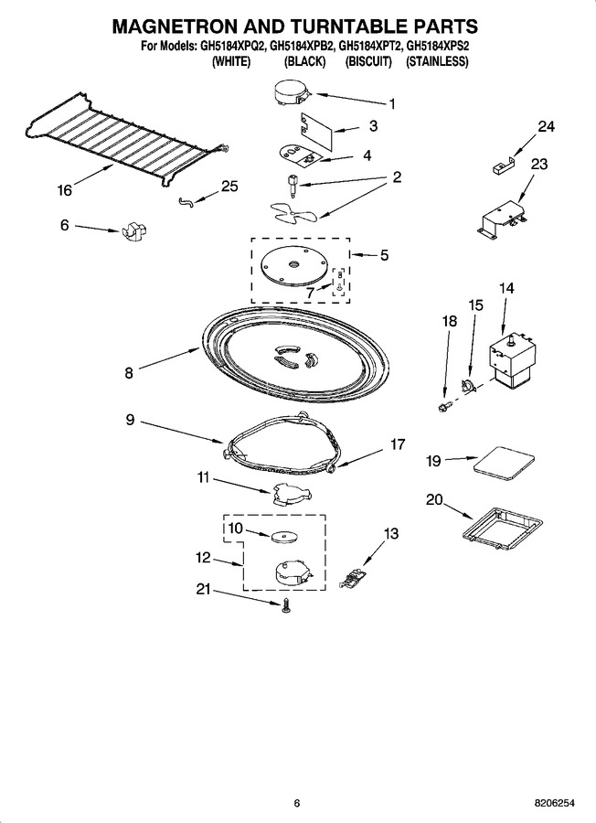 Diagram for GH5184XPQ2