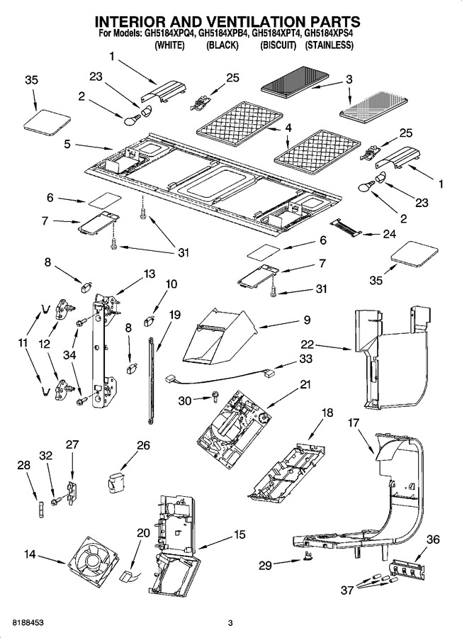 Diagram for GH5184XPQ4