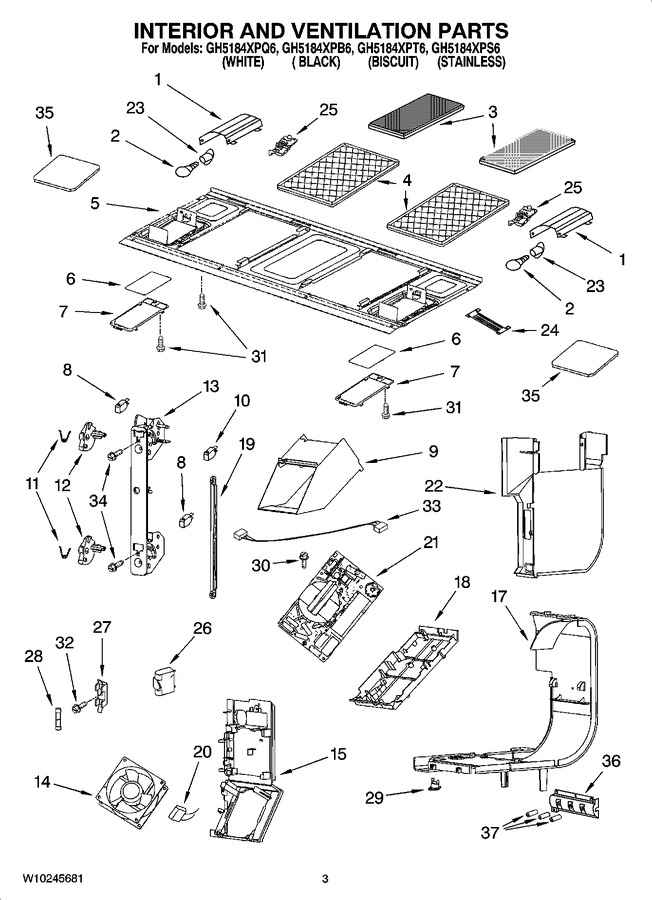 Diagram for GH5184XPQ6