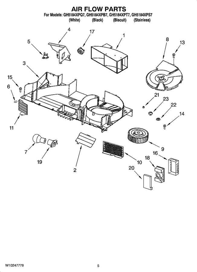 Diagram for GH5184XPQ7