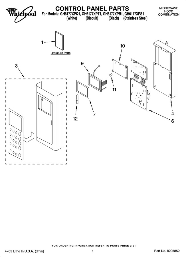 Diagram for GH6177XPQ1