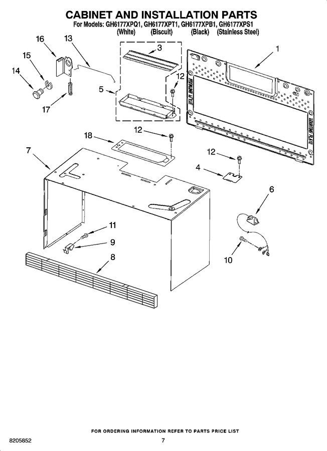 Diagram for GH6177XPQ1