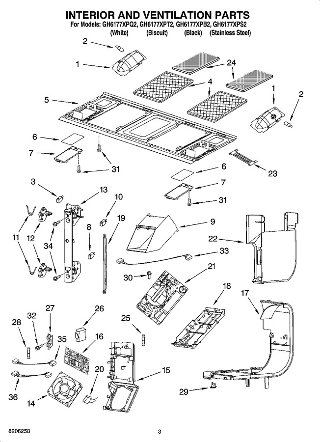Diagram for GH6177XPQ2