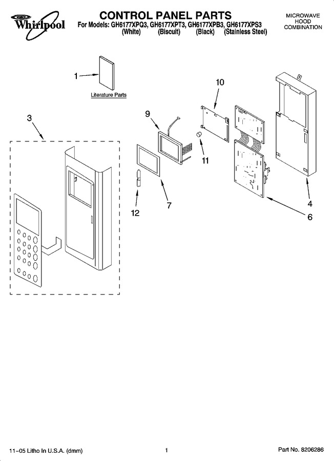 Diagram for GH6177XPQ3
