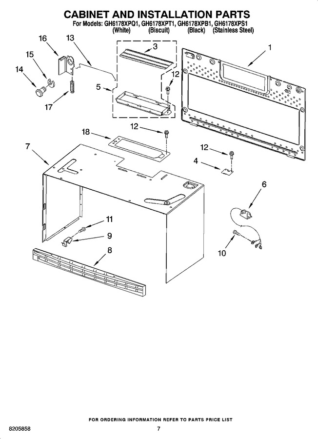 Diagram for GH6178XPT1