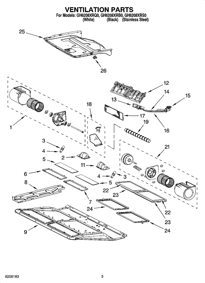 Diagram for GH6208XRS0