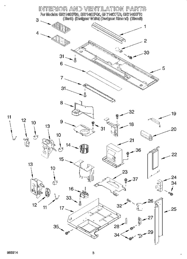 Diagram for GH7145XFQ0