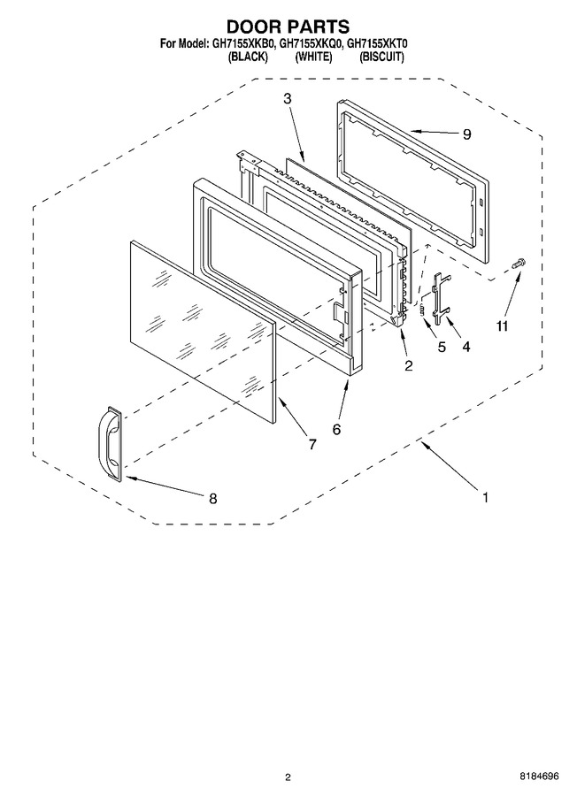 Diagram for GH7155XKB0