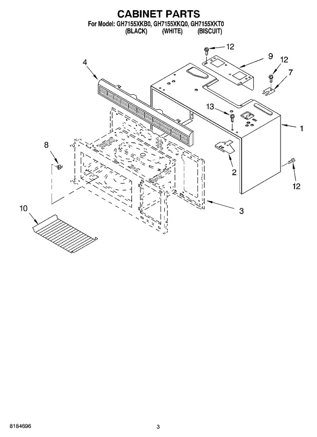 Diagram for GH7155XKB0