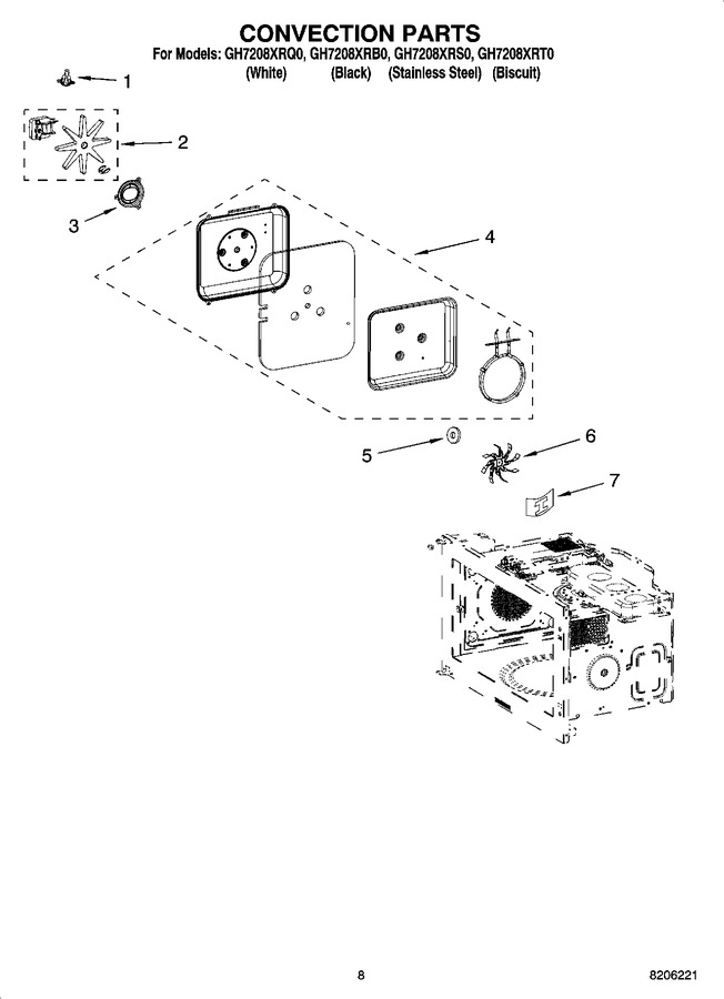 Diagram for GH7208XRB0
