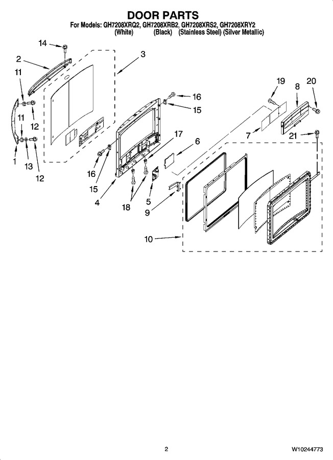 Diagram for GH7208XRS2