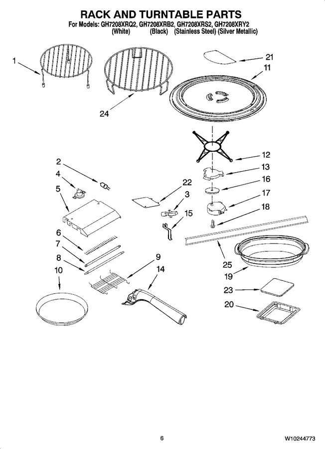 Diagram for GH7208XRS2