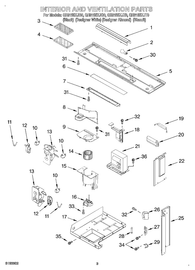Diagram for GH8155XJQ0