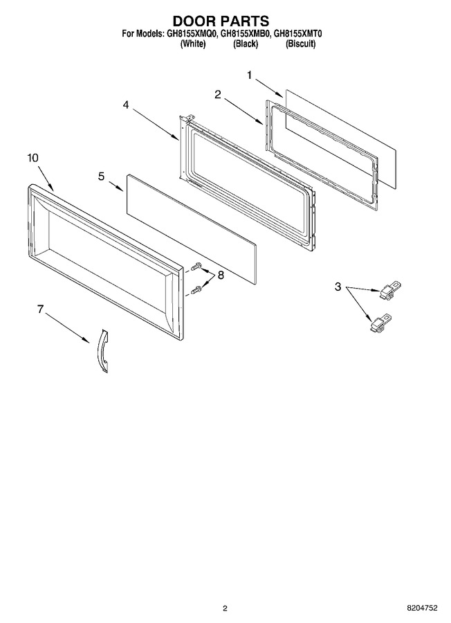 Diagram for GH8155XMQ0
