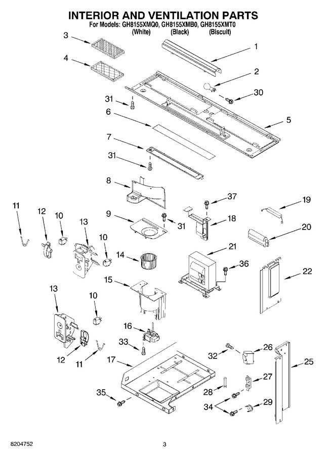 Diagram for GH8155XMT0