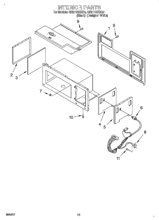Diagram for GH9115XEB0
