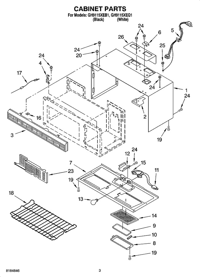 Diagram for GH9115XEQ1