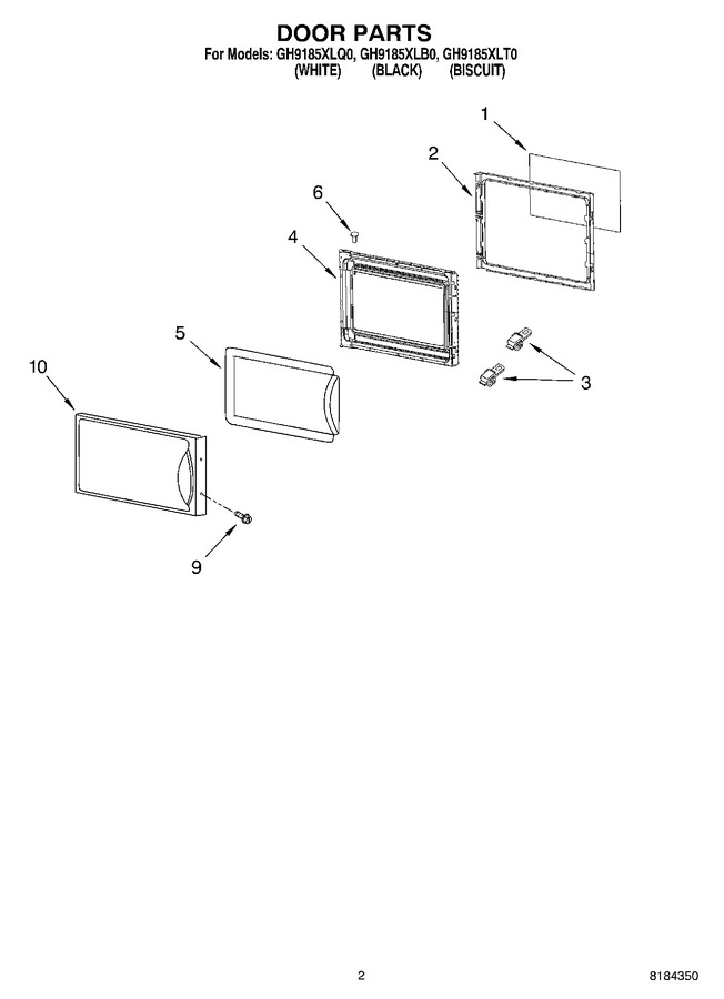 Diagram for GH9185XLB0