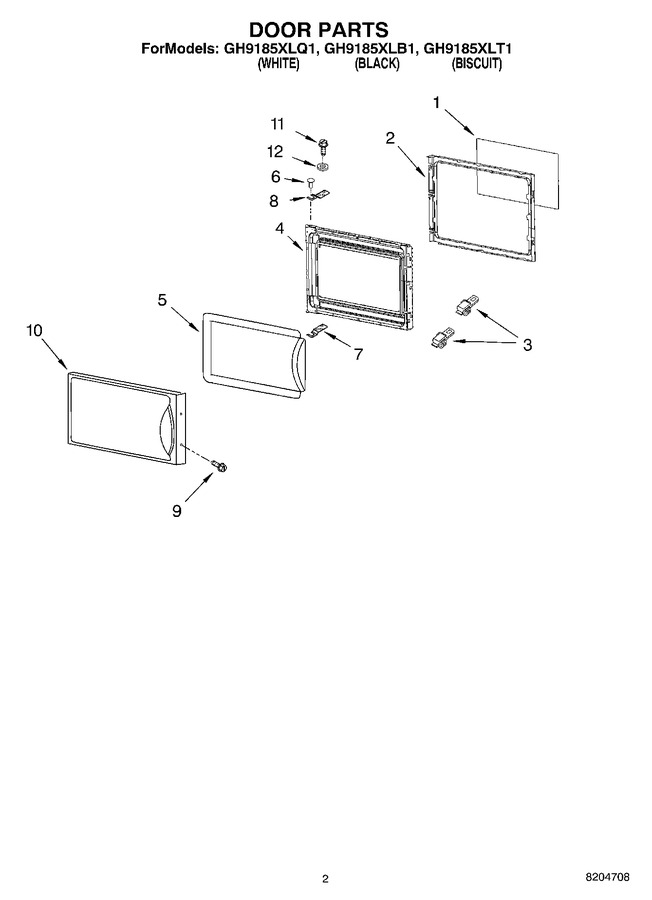 Diagram for GH9185XLQ1