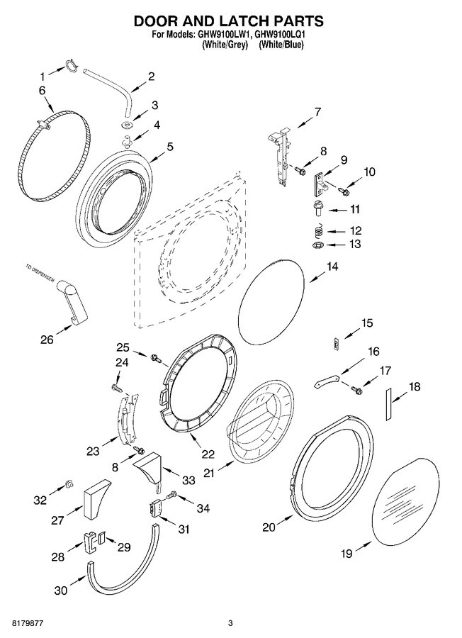 Diagram for GHW9100LW1