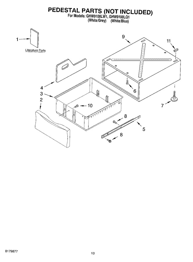Diagram for GHW9100LW1